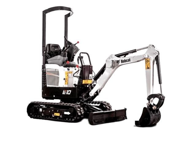 Bobcat E10 mingraver grondverzet Bobcat E10 mingraver voor grondverzet werkzaamheden