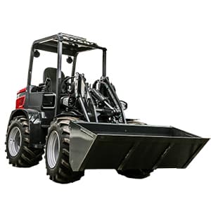 Pitbull compacte minilader Pitbull compacte minilader te huur voor werkzaamheden op locatie