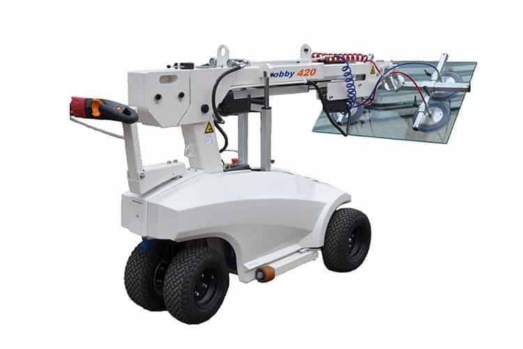 Krachtige compacte glasrobot